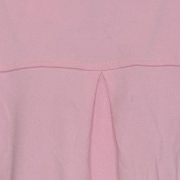 Quacker Factory Women's Top Sz XL Embroidered Holiday Split-V Pink A461761 - Picture 4 of 5